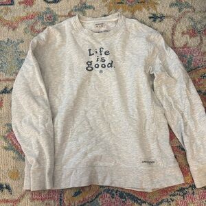 Life is Good crewneck